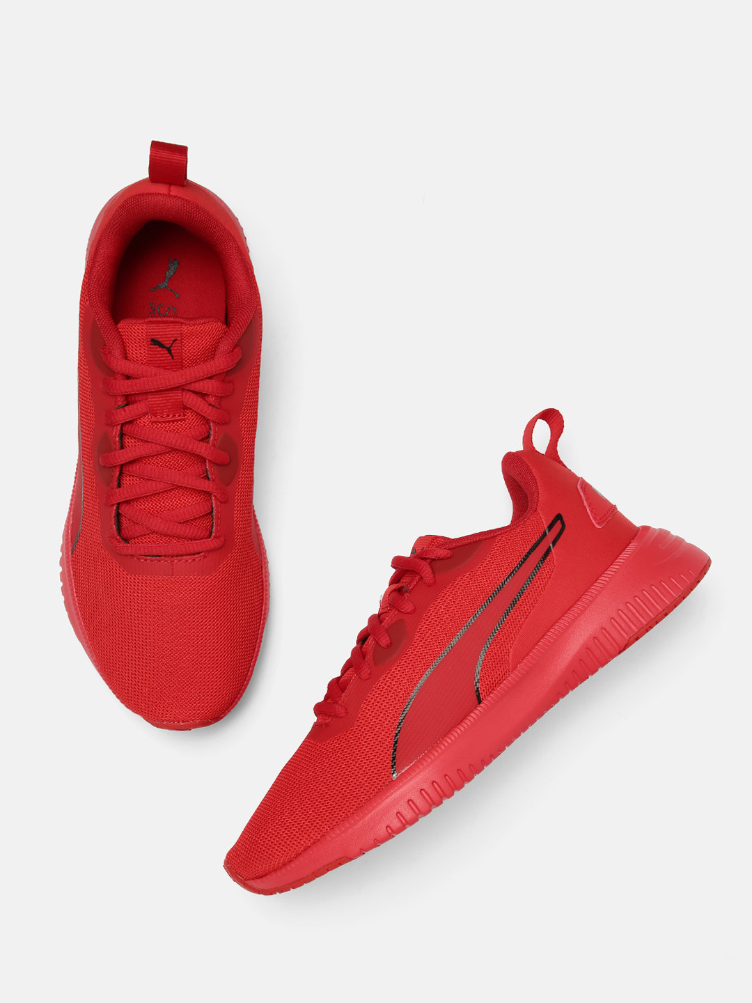 Buy Puma Boys Red Flyer Flex Youth Training Shoes - Sports Shoes for ...
