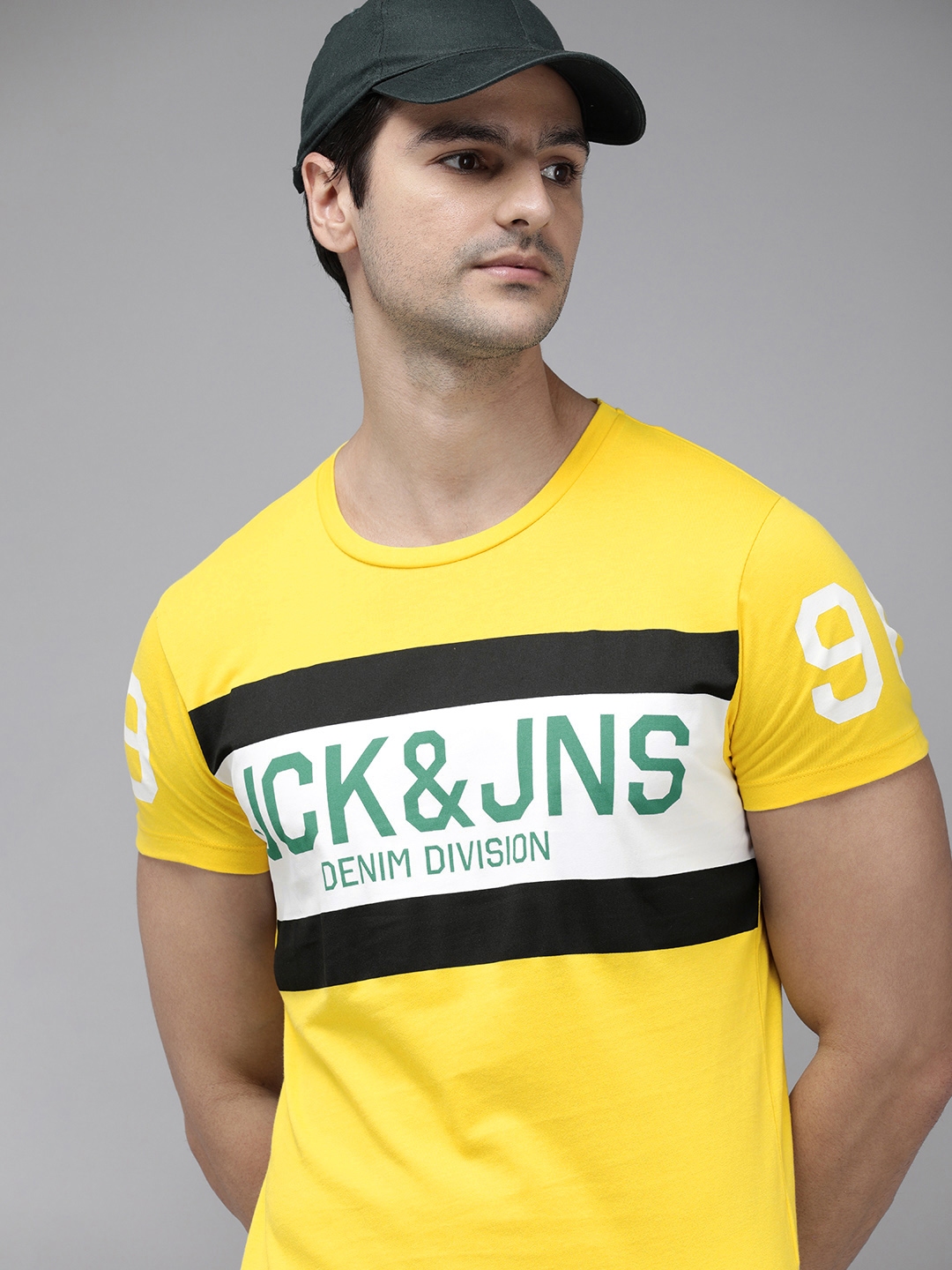 jack and jones yellow cap