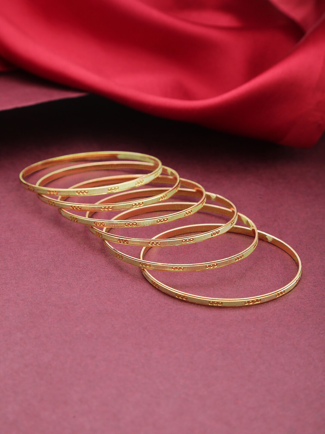 Myntra gold plated bangles Clearance