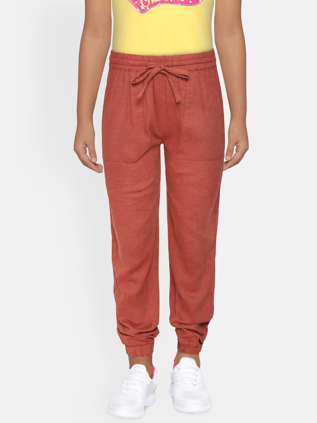 rust joggers womens