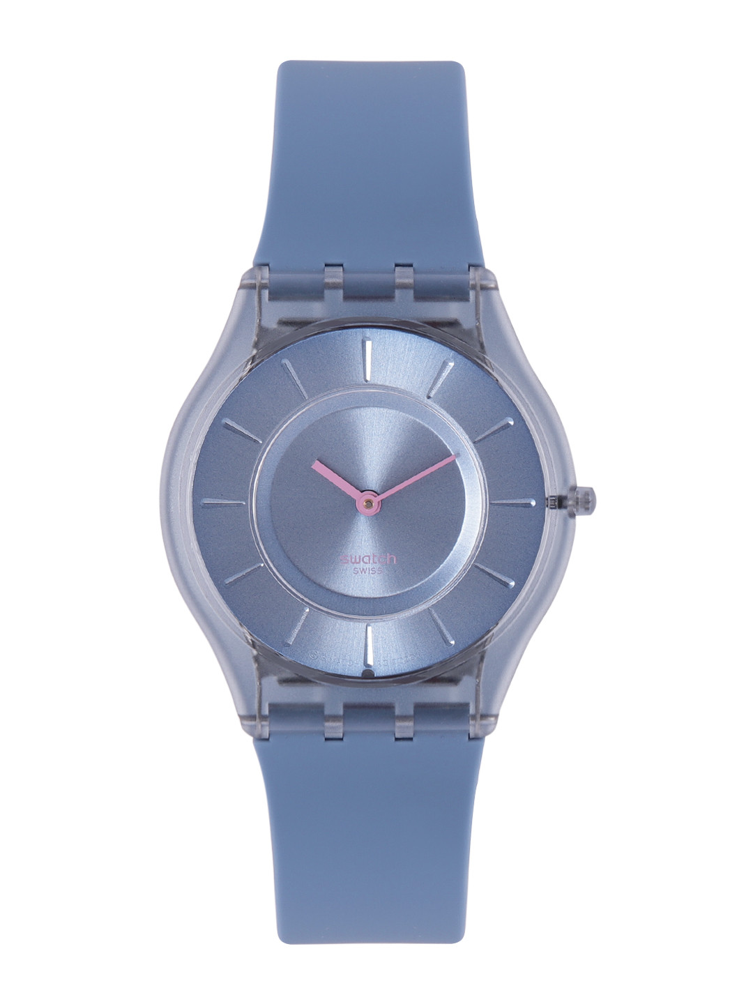 Buy Swatch Women Teal Blue Swiss Made Water Resistant Analogue Watch