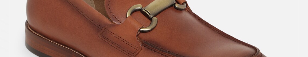 Buy ALDO Men Brown Leather Formal Slip Ons - Formal Shoes for Men ...