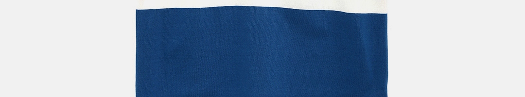 Buy U.S. Polo Assn. Kids Boys Navy Blue Colour Blocked Polo Pure Cotton ...