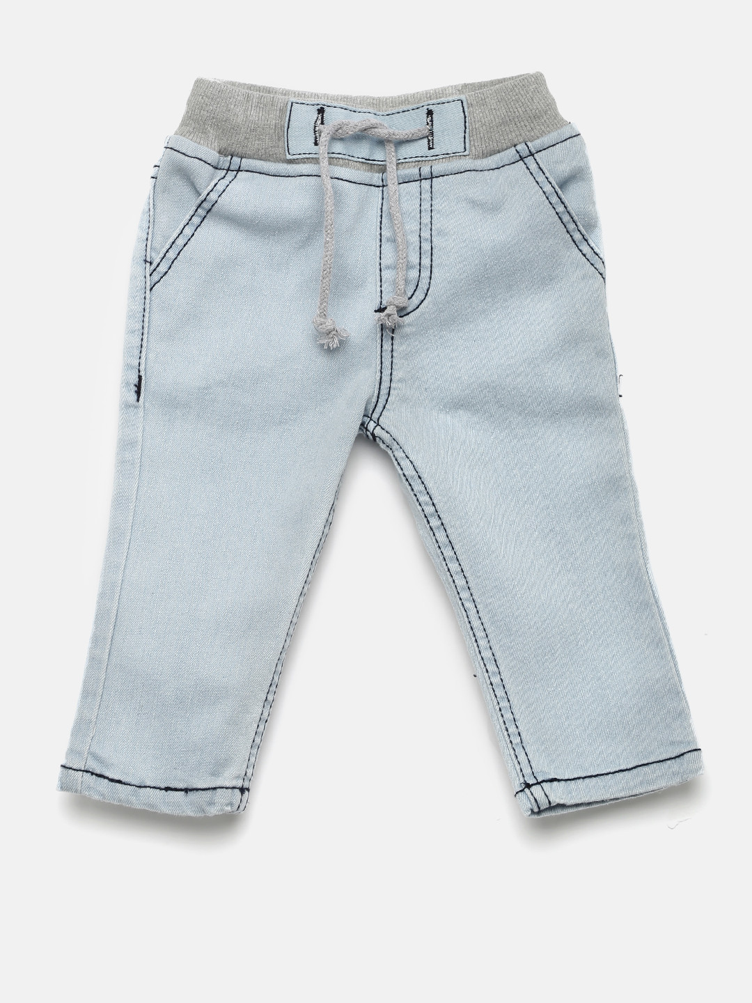Buy YK Girls Light Blue Stretchable Jeans Jeans for Girls 1486121