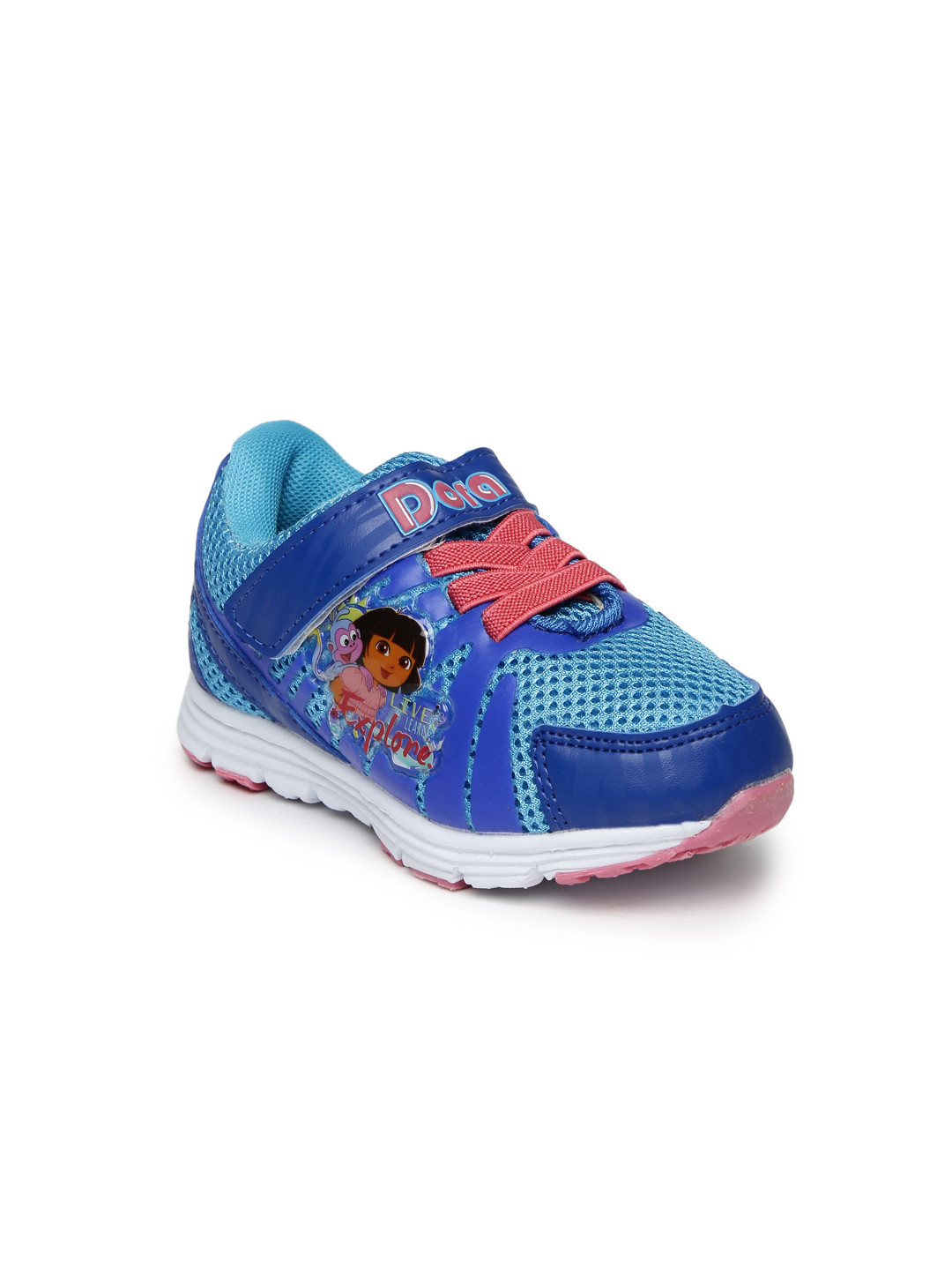 Buy Dora Girls Blue Printed Sneakers Casual Shoes for Girls 1486335