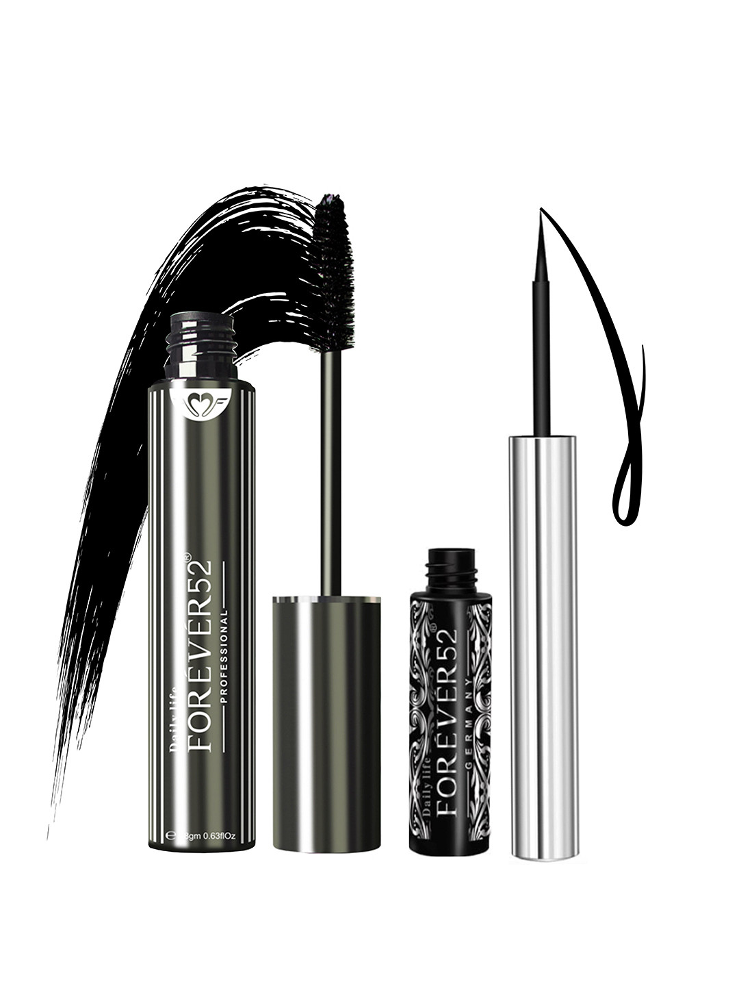 Buy Daily Life Forever52 Black Eyeliner & Mascara Combo Eyeliner for