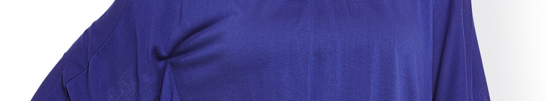 Buy L ELEGANTAE Women Blue Solid Blouson Top - Tops for Women 1486979 ...