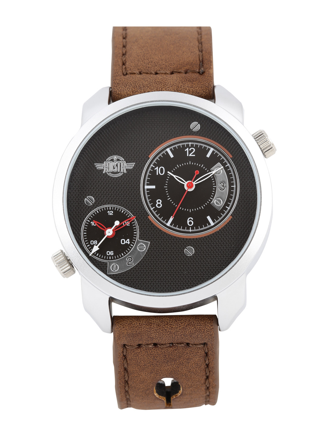 Buy RDSTR Men Black Dial Dual Time Analogue Watch RD20 A Watches for