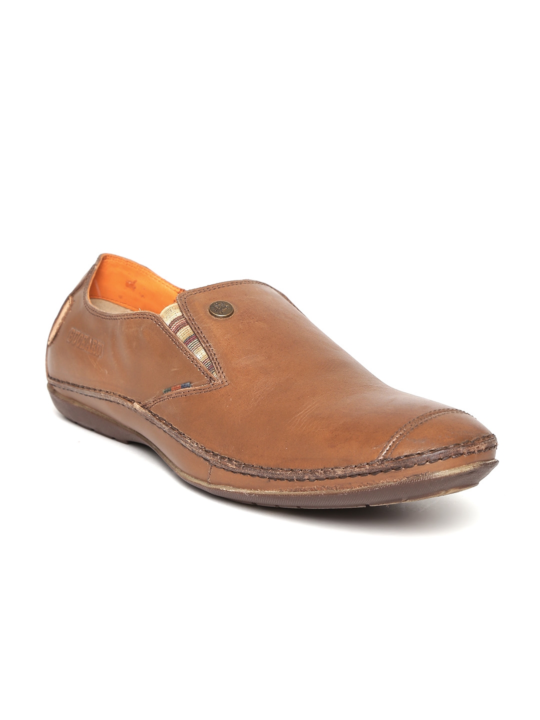 buckaroo tan loafers