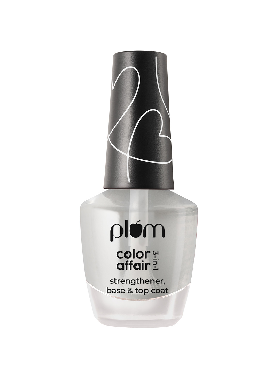 Buy Plum Color Affair 3 In 1 Strengthener Base & Top Coat Nail Polish