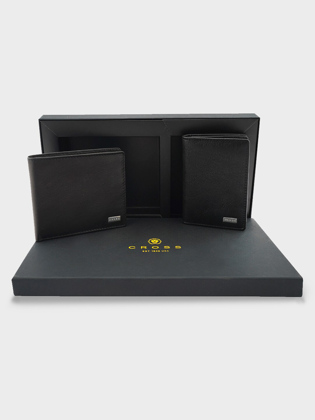 Buy Cross Men Black Leather Two Fold Wallet Wallets for Men 14905960