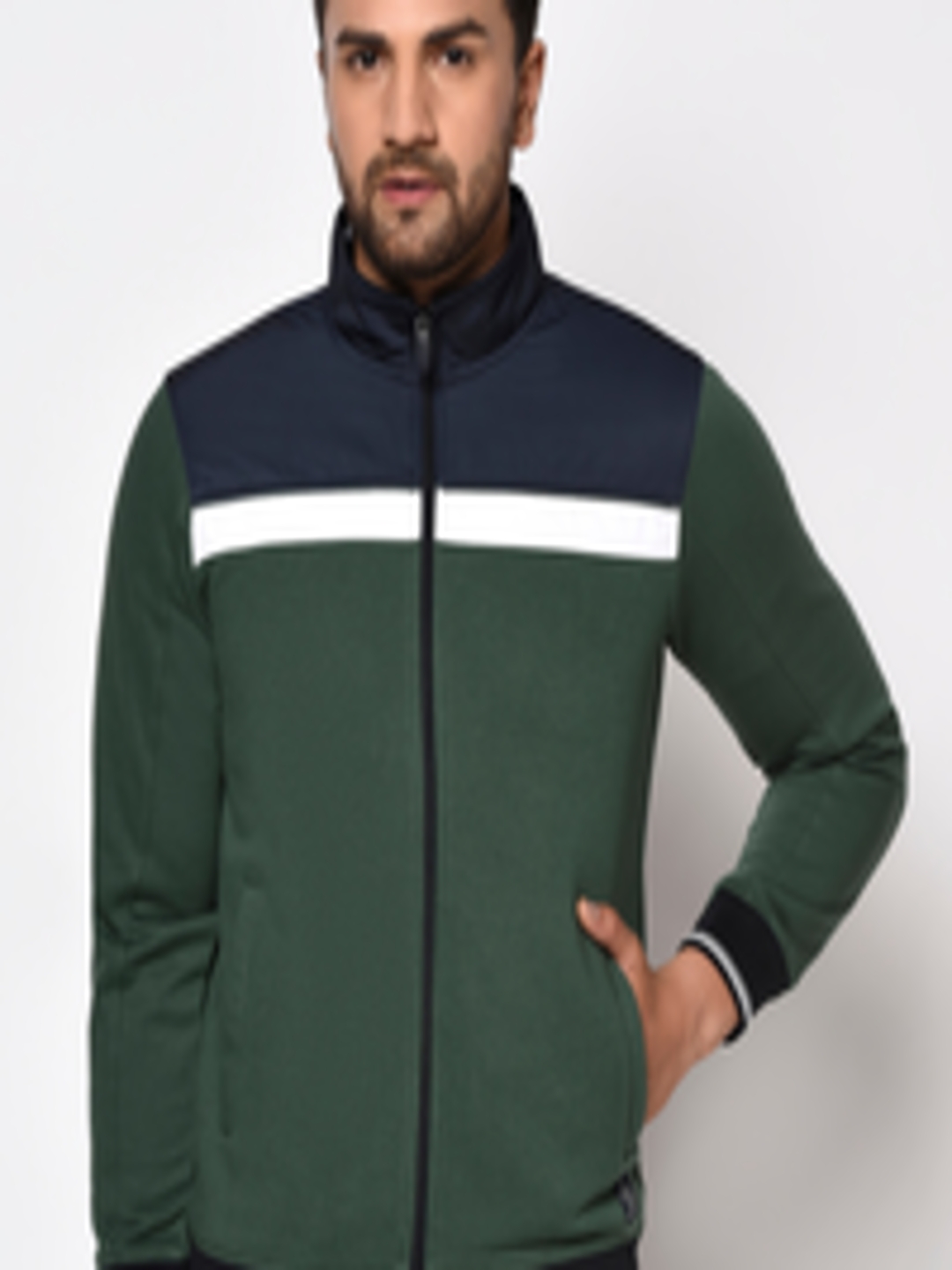 Buy Octave Men Olive Green Sweatshirt - Sweatshirts for Men 14910332 ...