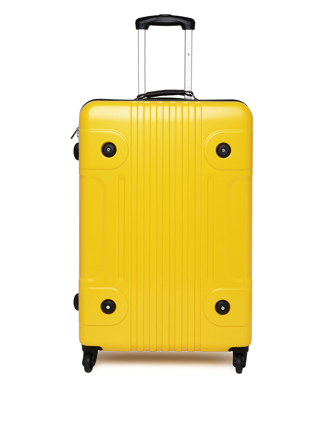 Buy Tommy Hilfiger Unisex Yellow Large Trolley Suitcase Trolley Bag
