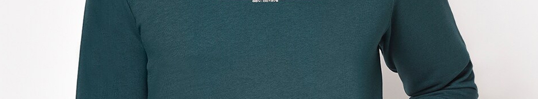 Buy Octave Men Green Printed Sweatshirt - Sweatshirts for Men 14915416 ...