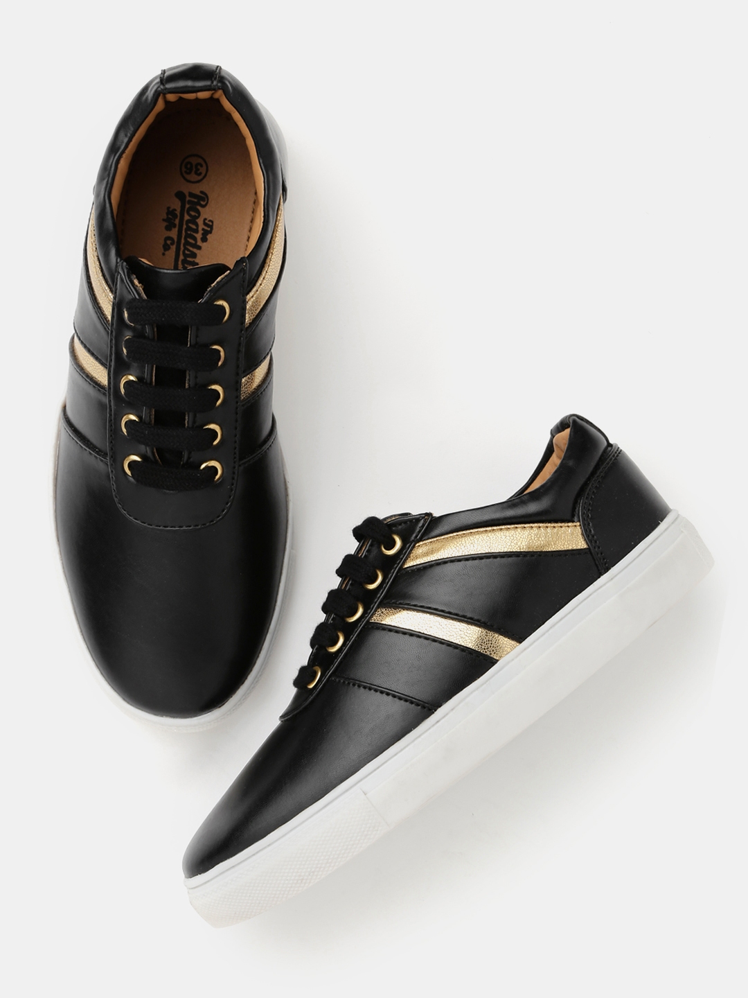roadster shoes black sneakers