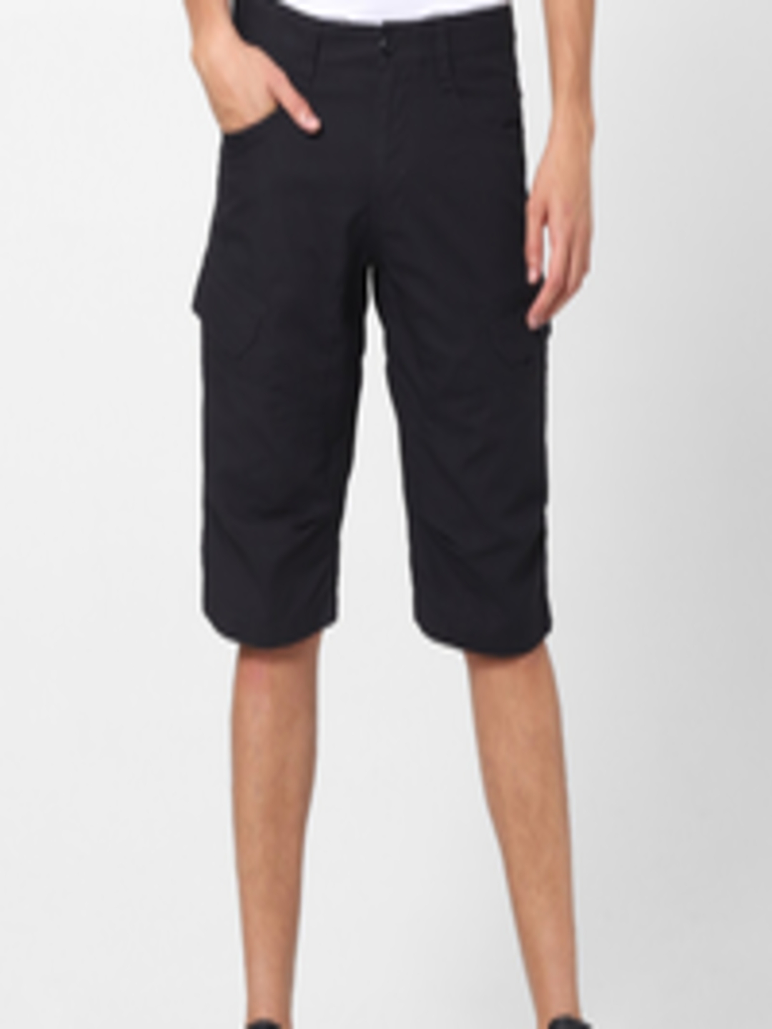 Buy Celio Men Navy Blue Mid Rise Sports Shorts - Shorts for Men ...