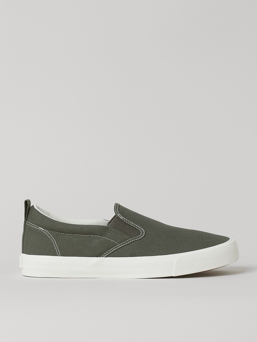 Buy H&M Men Green Solid Slip On Trainers Casual Shoes for Men 14929236 Myntra