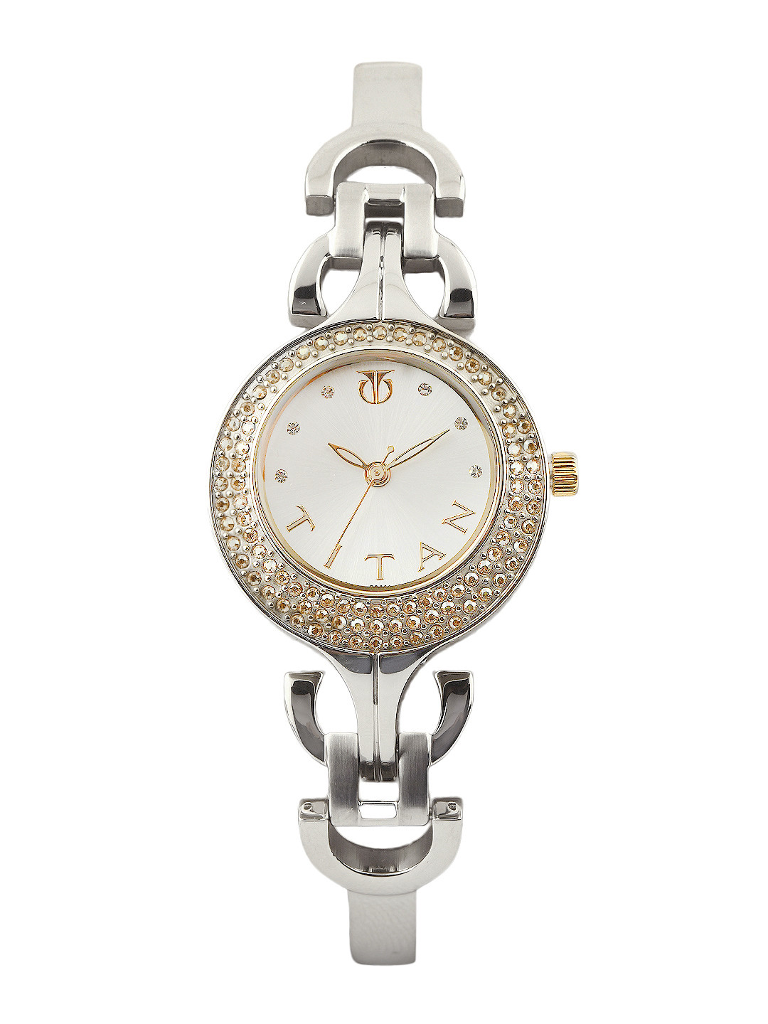 Buy Titan Women Silver Toned Dial Watch NE9925BM01J Watches for Women