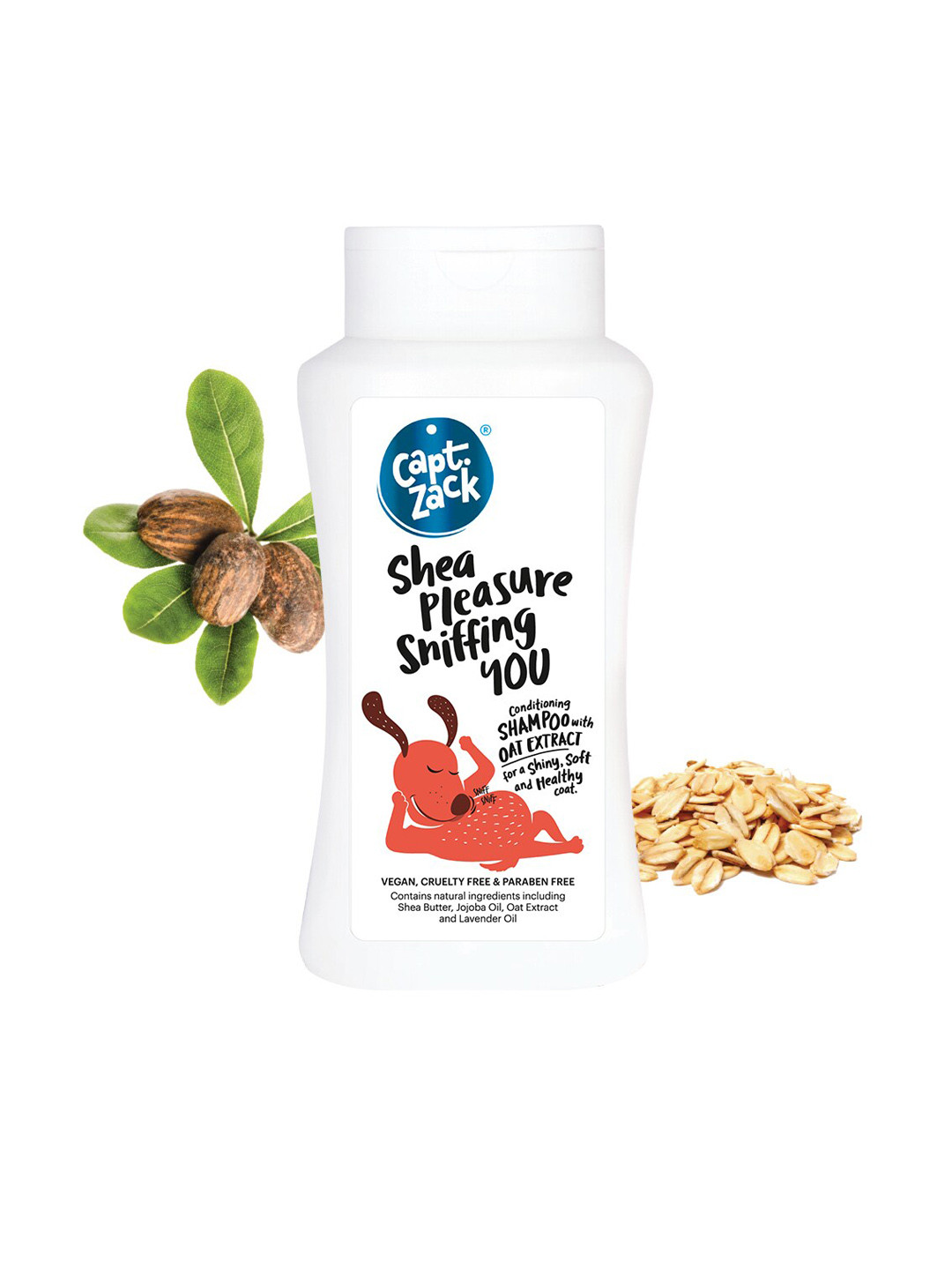Buy Captain Zack White & Red Shea Pleasure Sniffing You Dog Shampoo 200