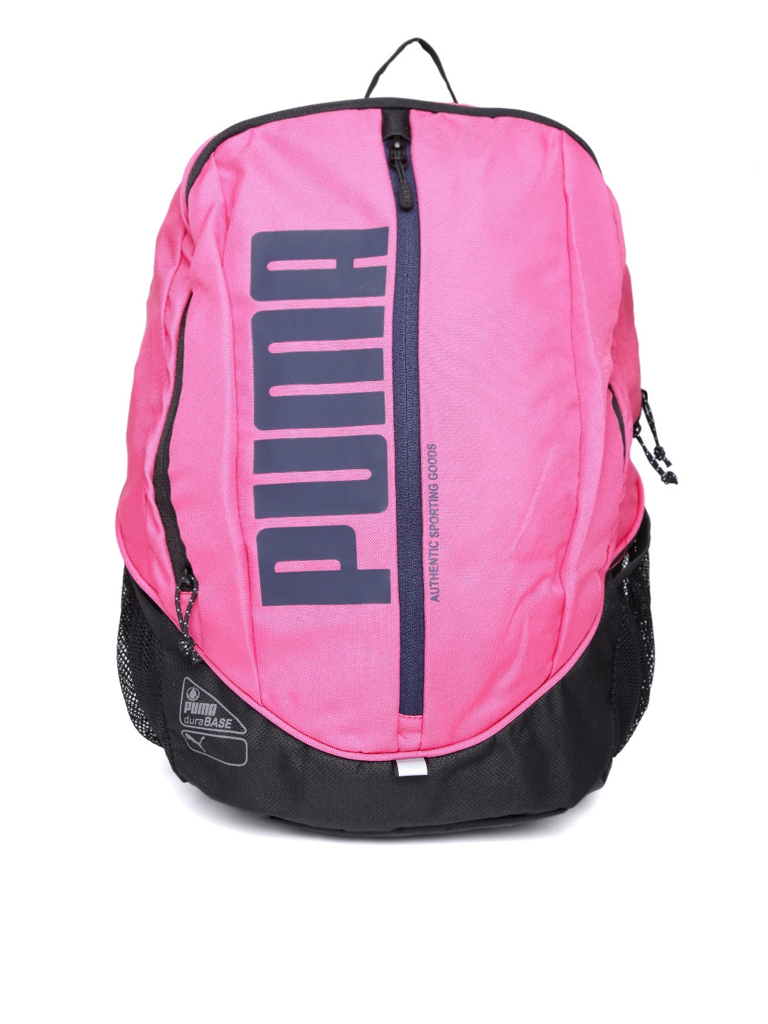 Buy Puma Unisex Pink Deck Brand Print Backpack - Backpacks for Unisex ...