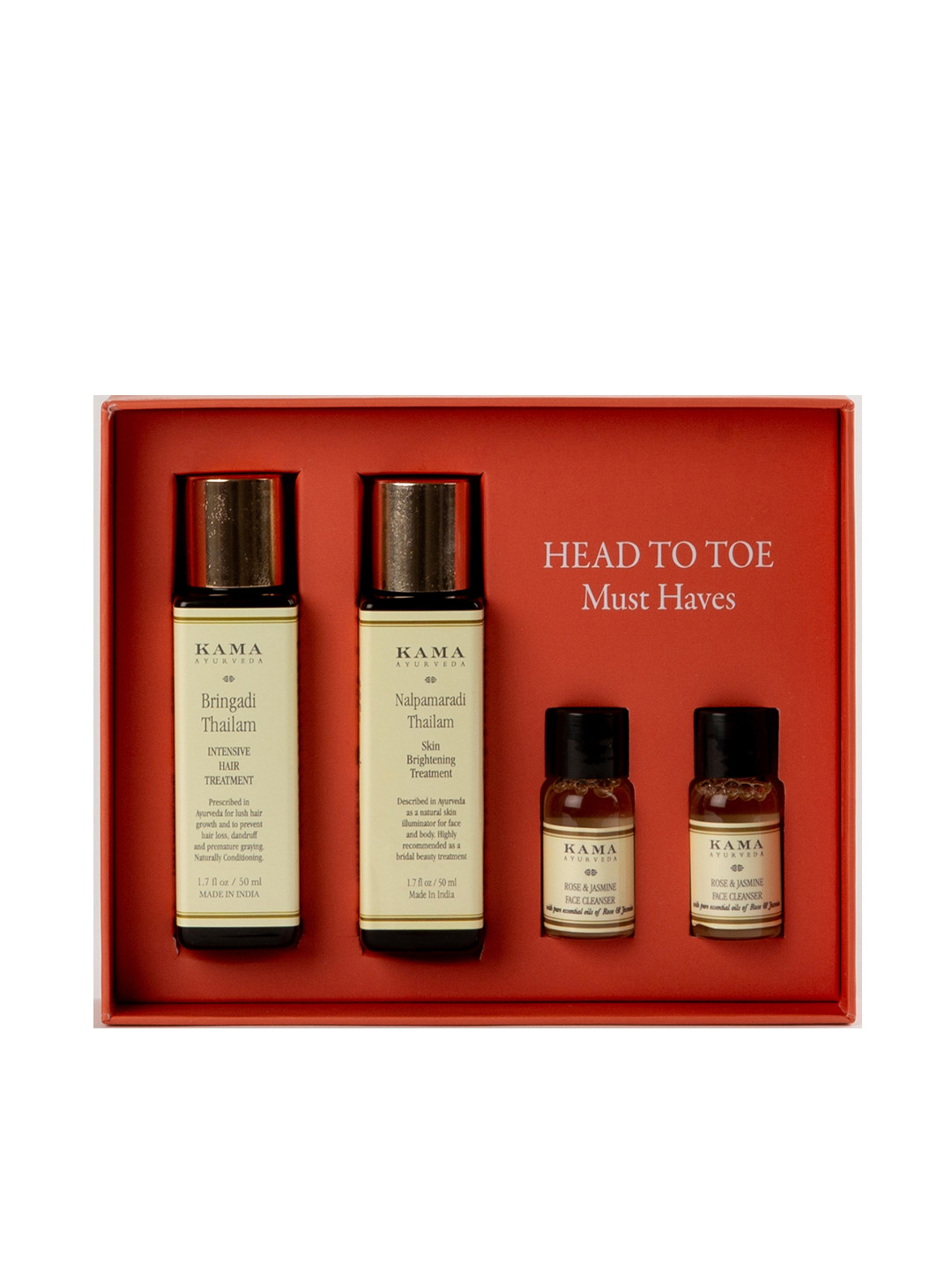 Buy KAMA AYURVEDA Must Have Head To Toe Solutions Gift Box Skin Care