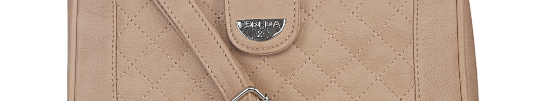 Buy ESBEDA Beige Quilted Sling Bag - Handbags for Women 1499124 | Myntra