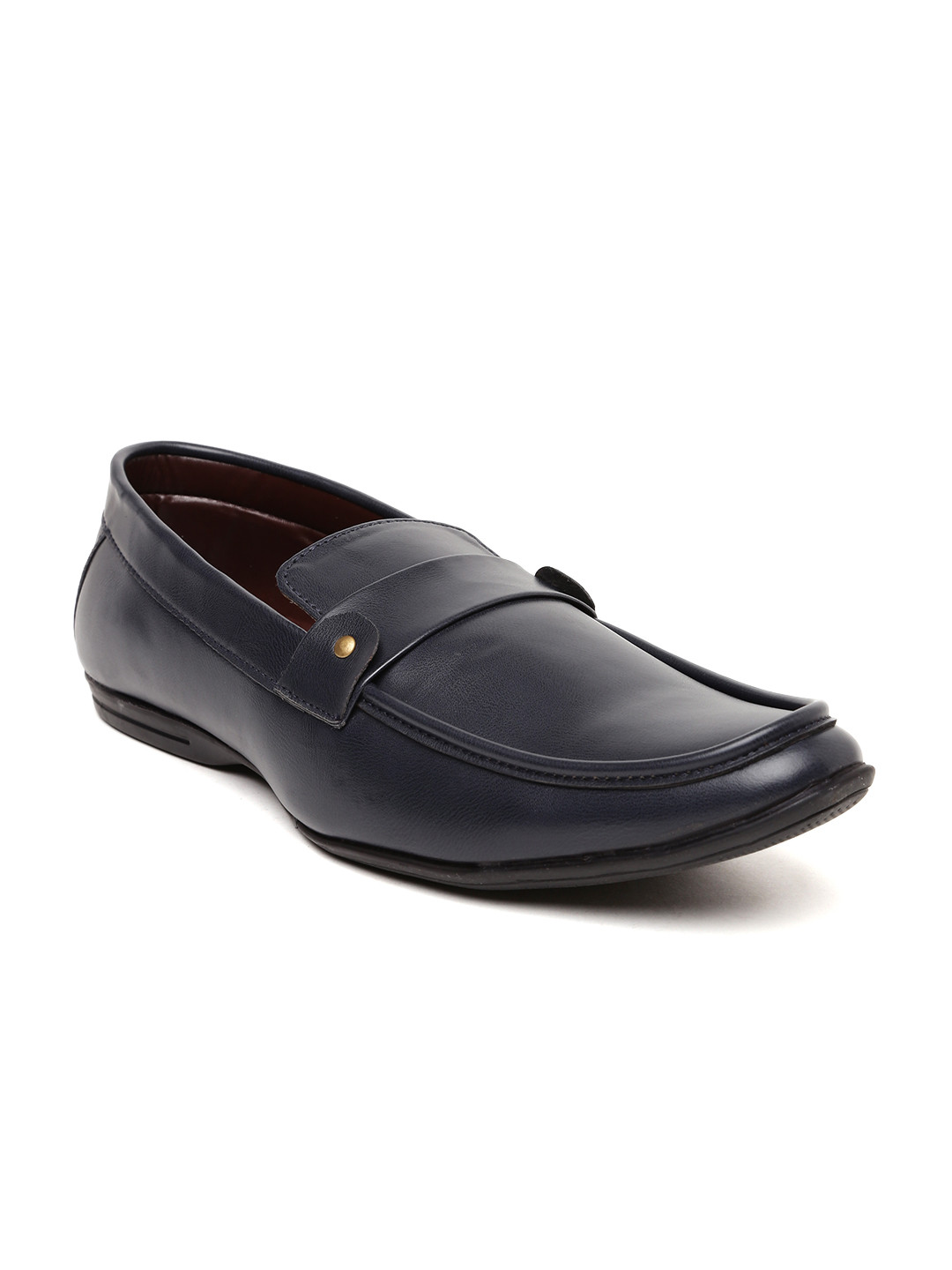 Buy Duke Men Navy Blue Solid Regular Loafers Casual Shoes for Men