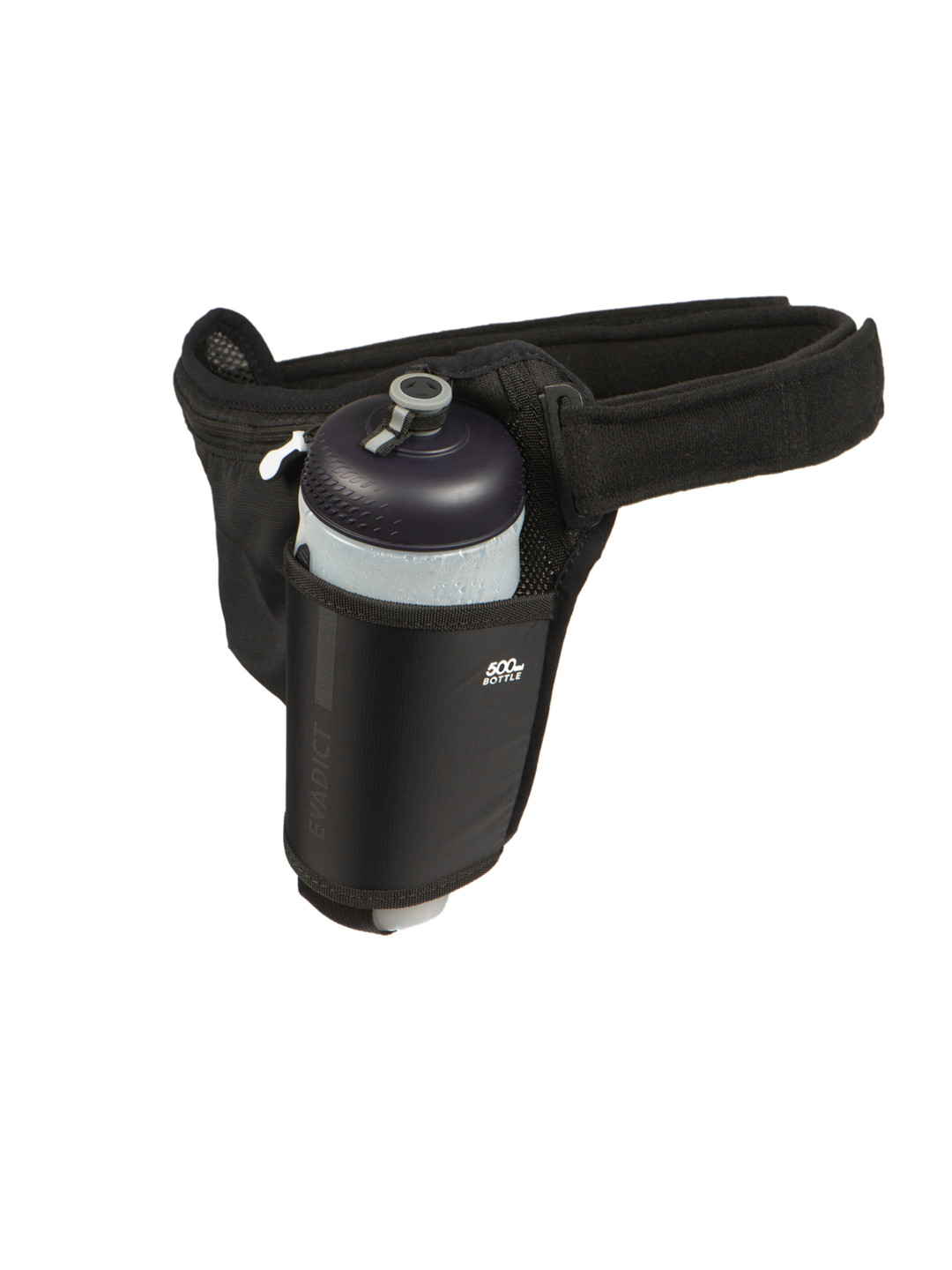 Buy Kalenji By Decathlon Black Trail Running Bottle Holder Belt 500 Ml