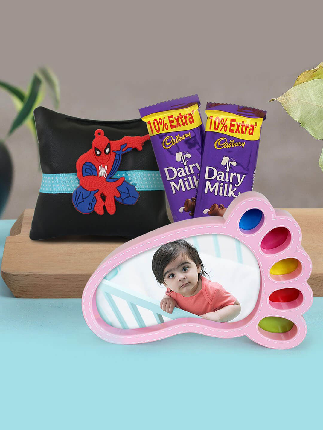 Buy TIED RIBBONS Return Gift For Sister With Table Top Photo Frame