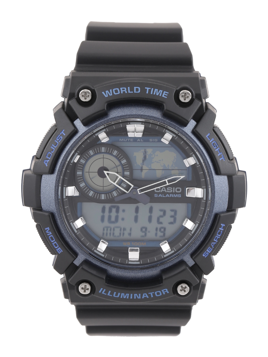 casio ad214 youth combination watch