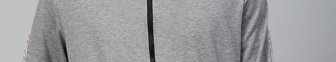 Buy Hubberholme Men Grey Melange Solid Sweatshirt - Sweatshirts for Men ...