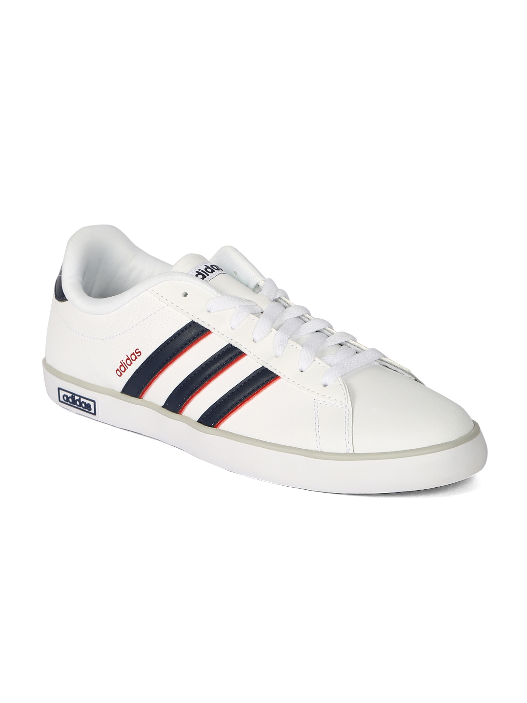 Buy ADIDAS NEO Men White Derby Vulc Leather Sneakers - Casual Shoes for Men 1501316 | Myntra