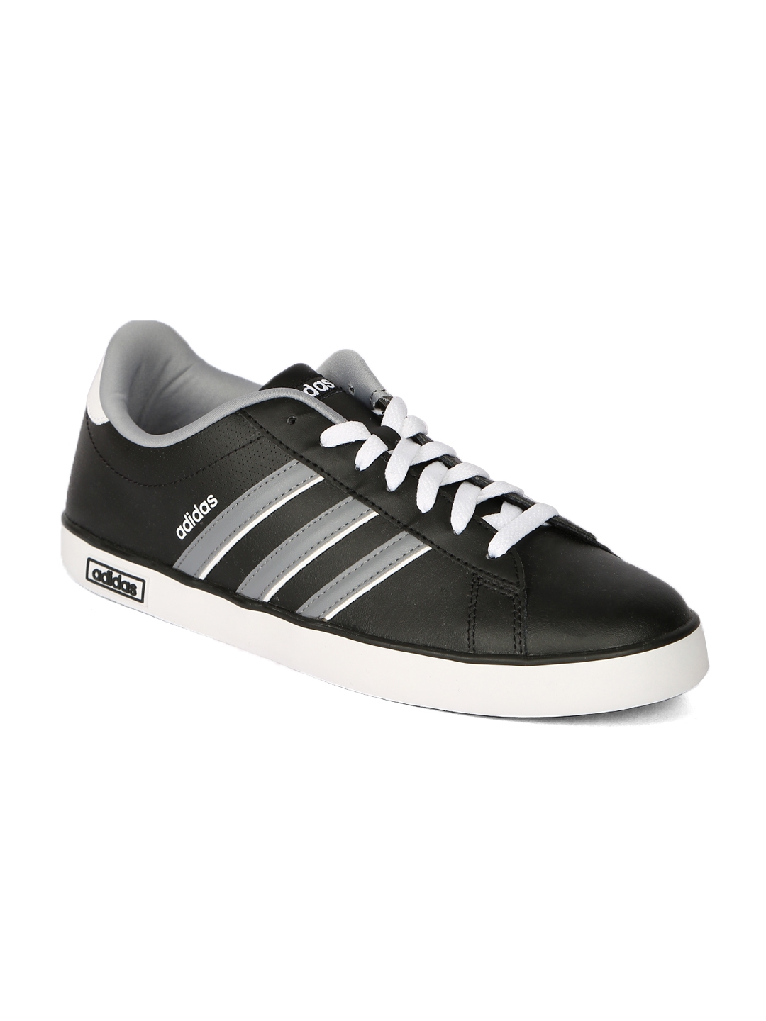 Buy ADIDAS NEO Men Black Derby Vulc Leather Sneakers - Casual Shoes for Men 1501317 | Myntra
