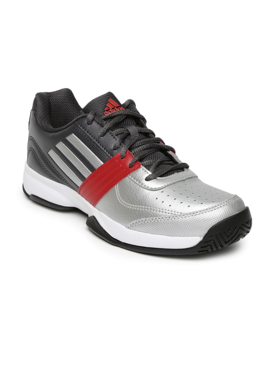 Buy ADIDAS Men Silver Toned & Grey TORUS II Tennis Shoes - Sports Shoes for Men 1501546 | Myntra