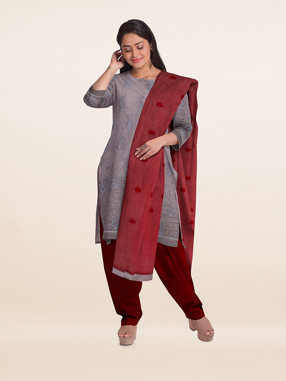 cotton salwar materials in pothys