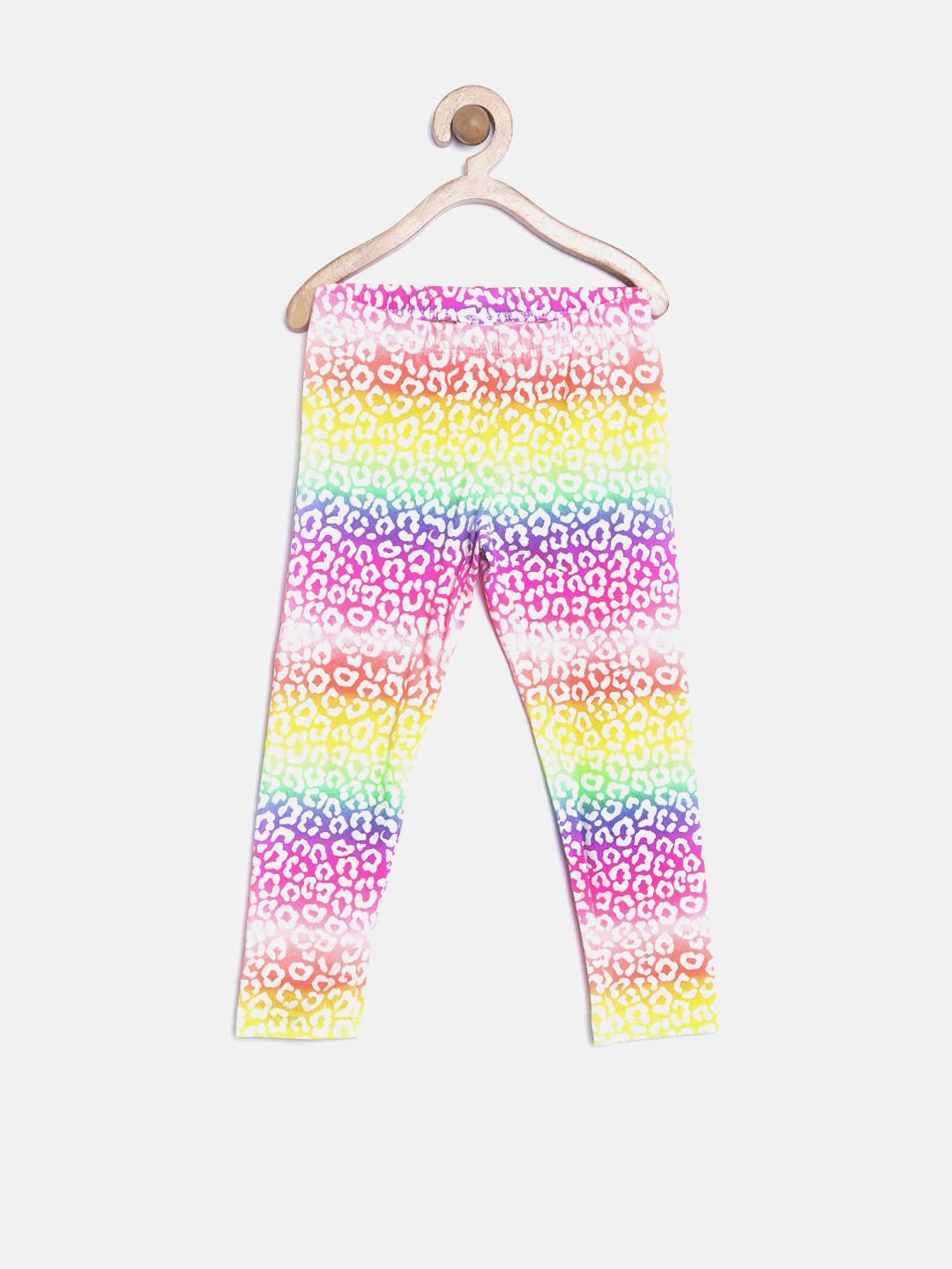 Buy The Childrens Place Girls Multicoloured Printed Leggings Leggings