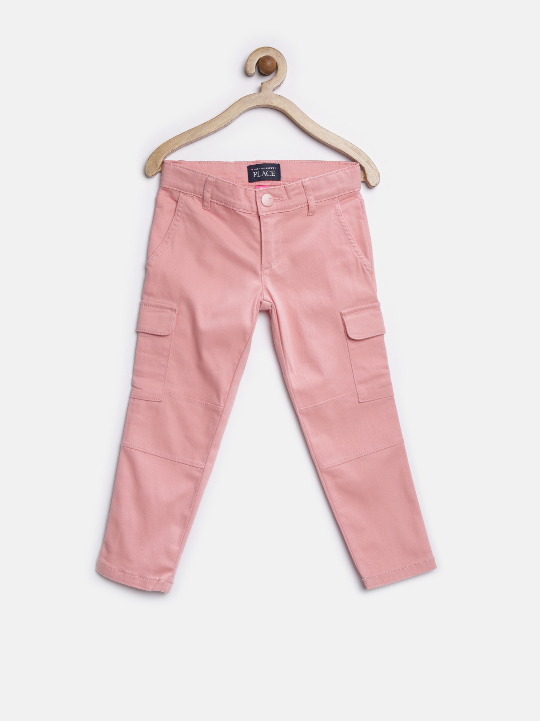 Buy The Childrens Place Girls Pink Cargo Trousers Trousers for Girls 1503001 Myntra