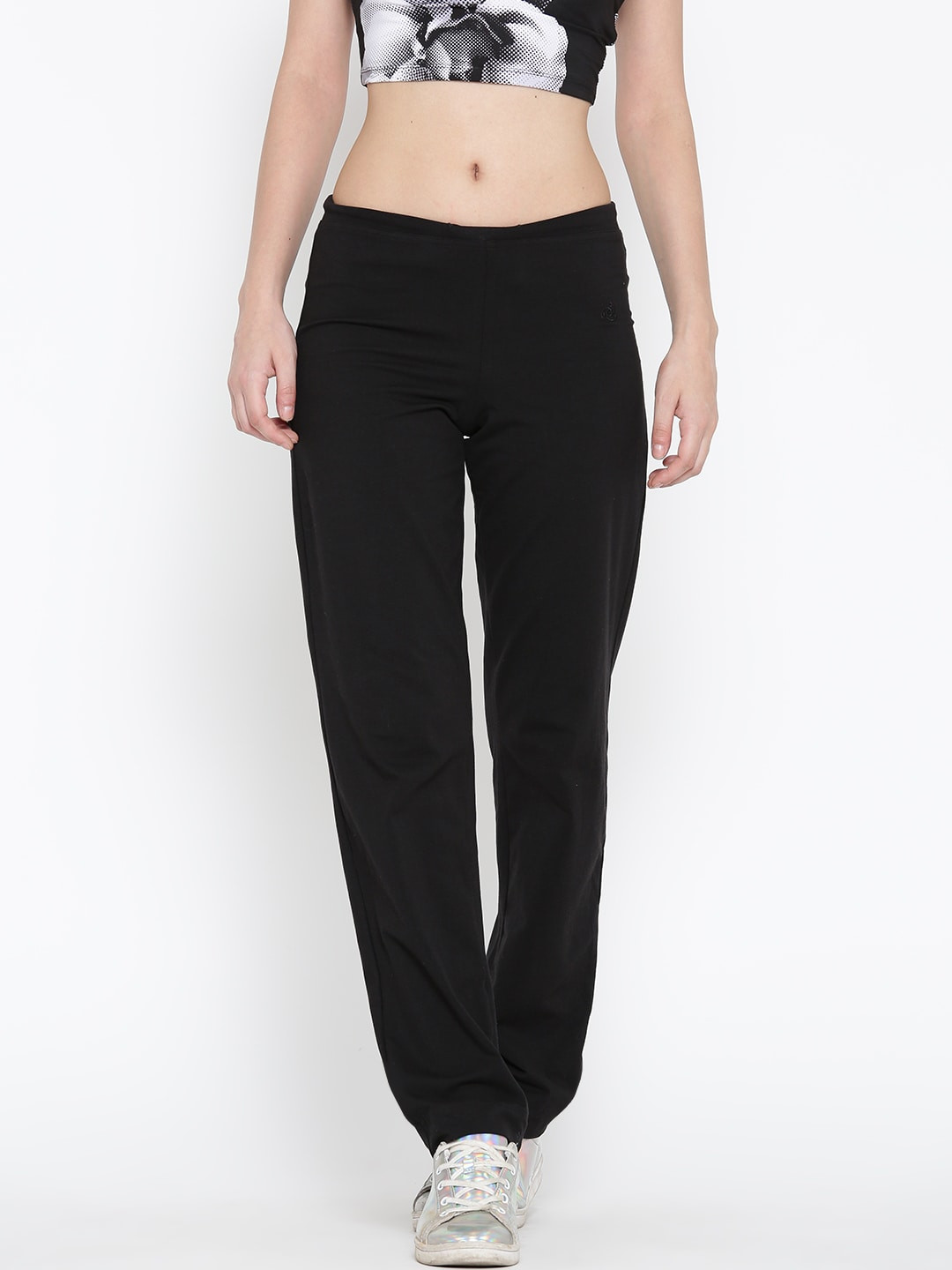 Buy Jockey Women Black Solid Slim Fit Track Pants Track Pants for Women 15036238 Myntra