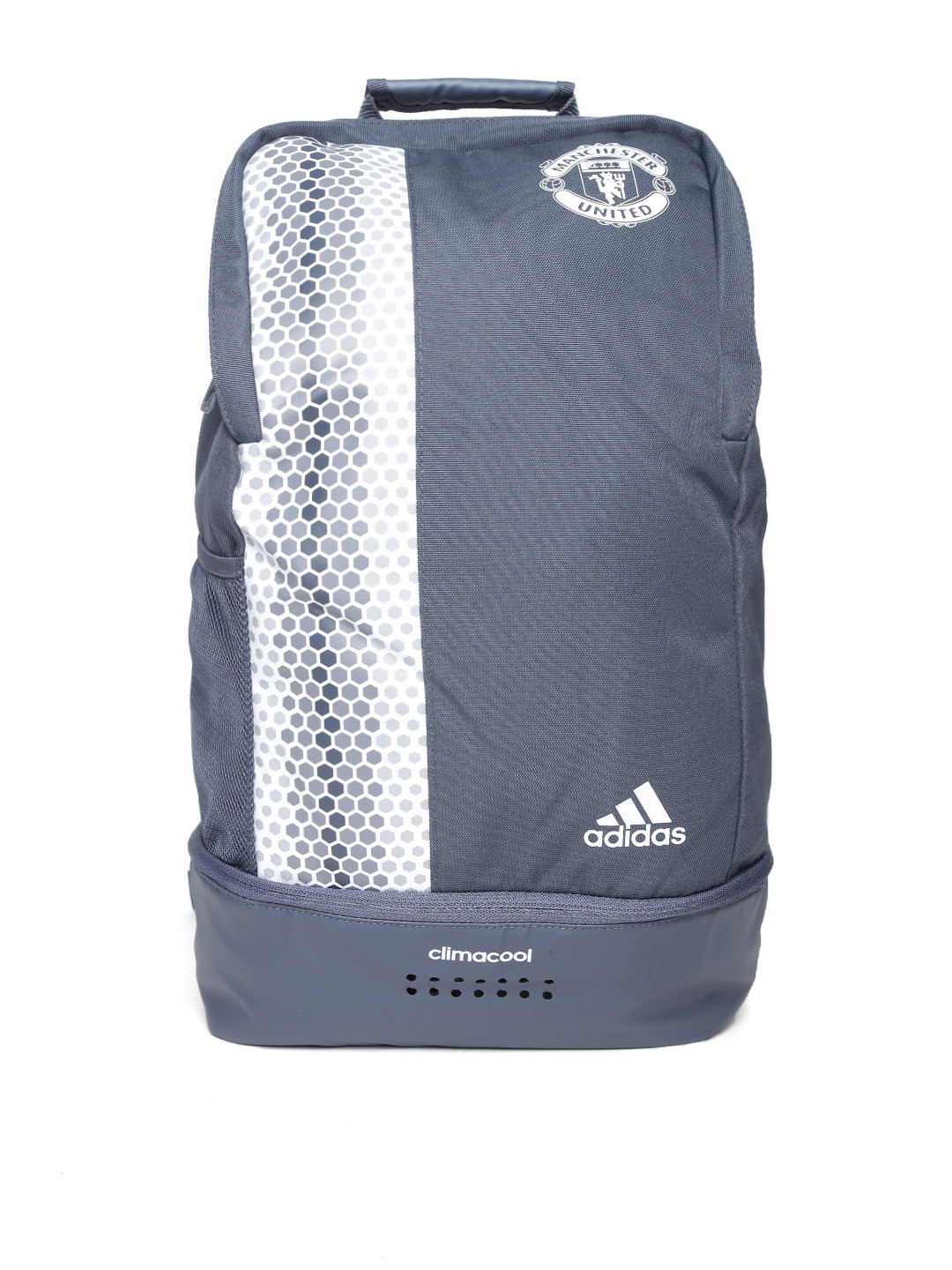 Buy ADIDAS Unisex Grey Manchester United FC CLMCO Printed Backpack