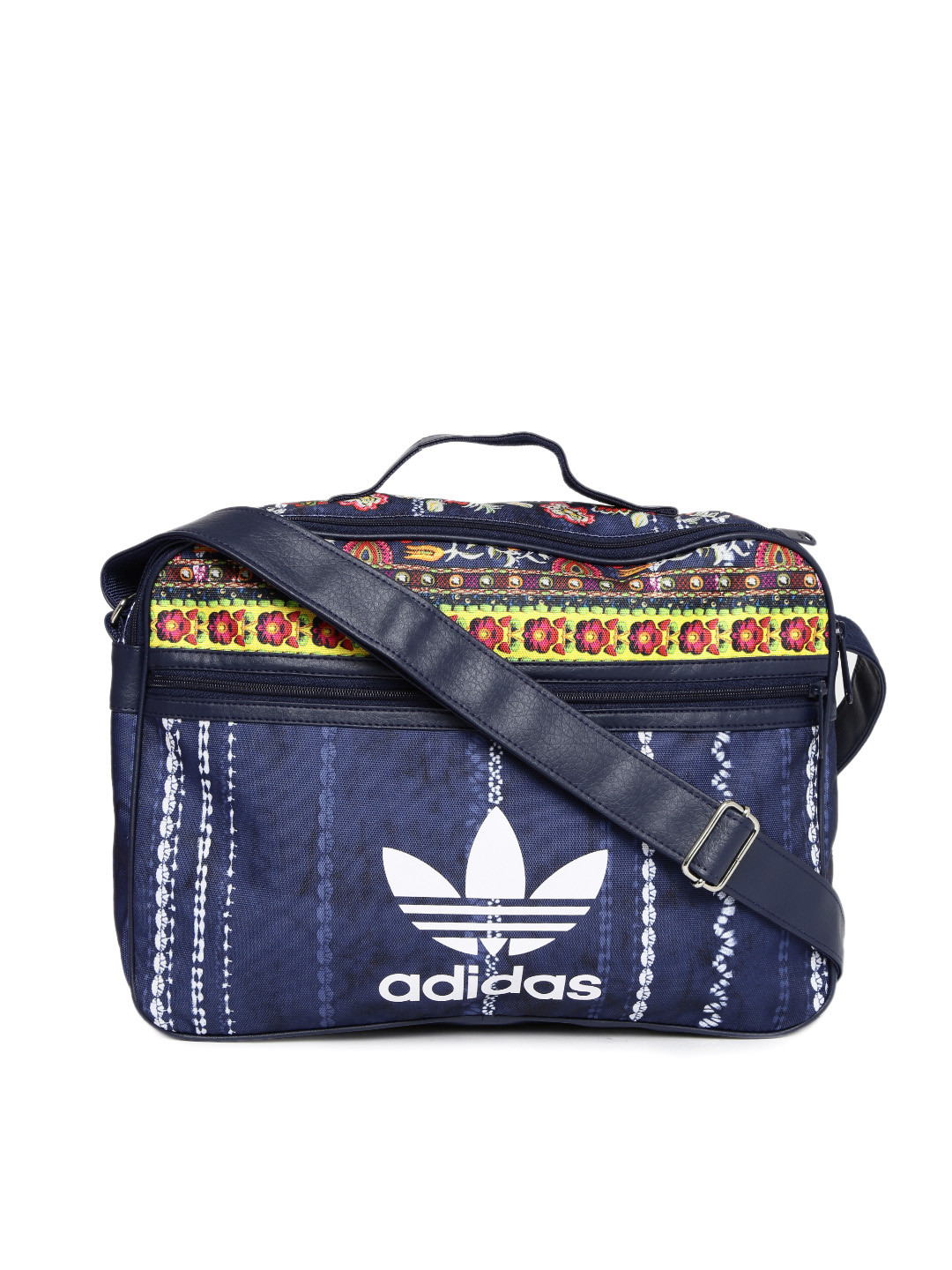 Buy ADIDAS Originals Women Navy Blue Printed Cirandeira Air Messenger