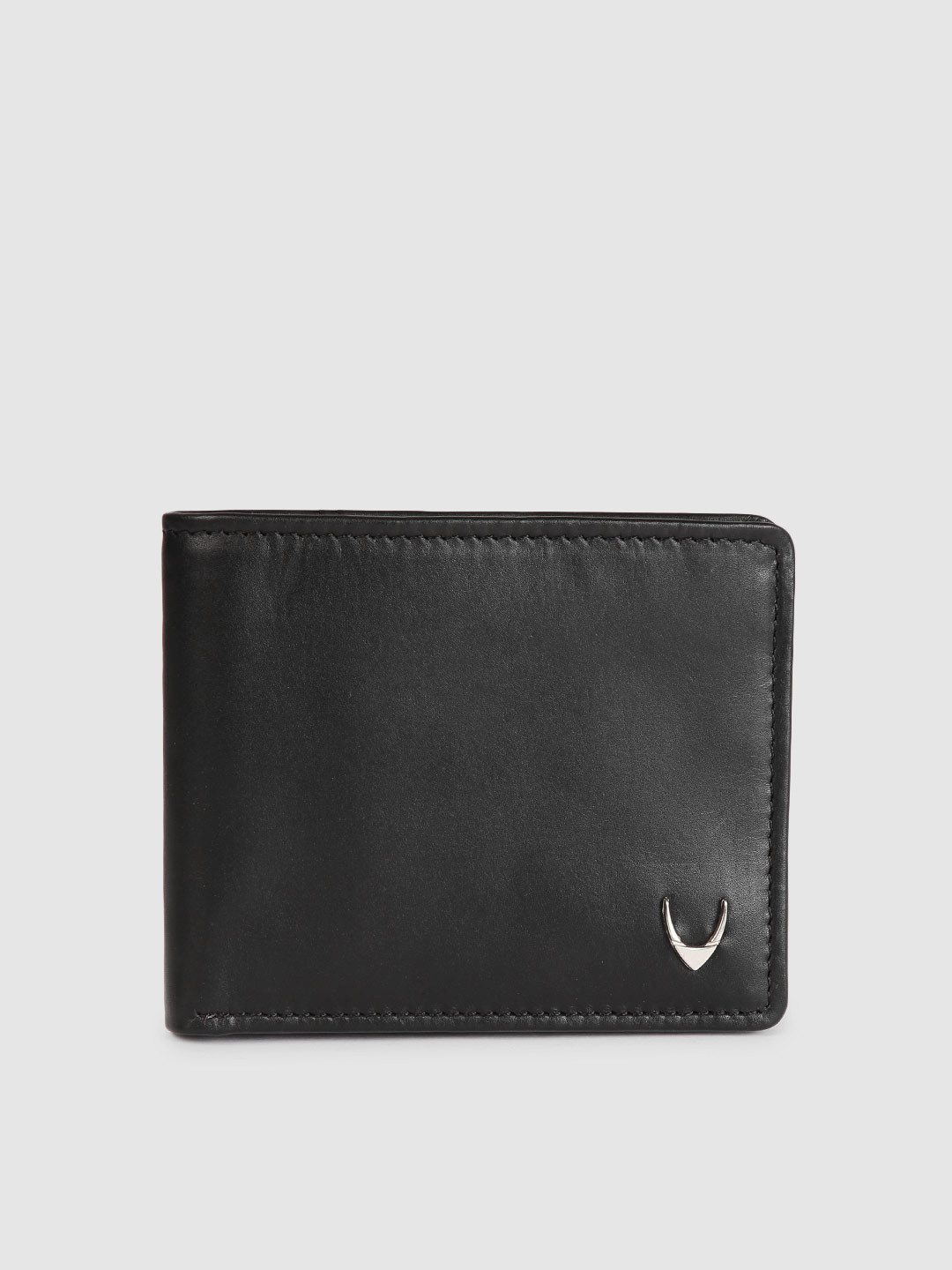 Buy Hidesign Men Black Leather Two Fold Wallet Wallets for Men