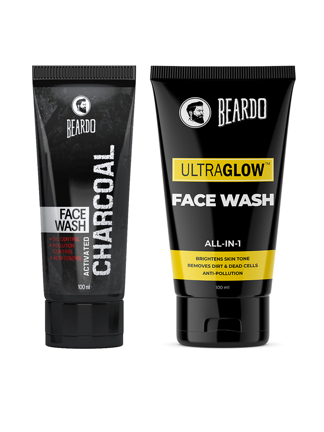 Buy BEARDO Activated Charcoal Acne Oil Pollution Control & Ultraglow