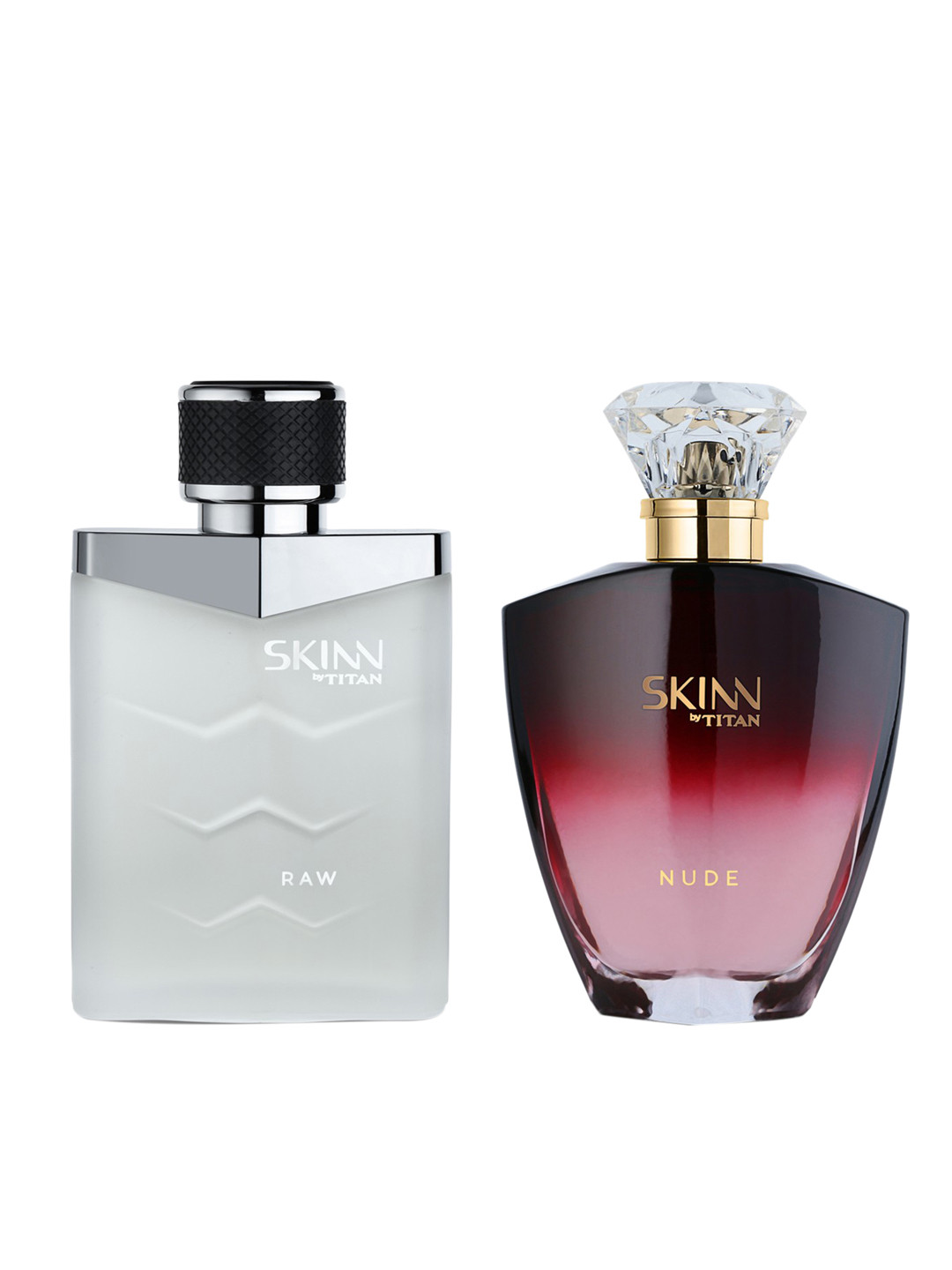 Buy SKINN By Titan Set Of Men Raw & Nude Eau De Parfum Perfume And