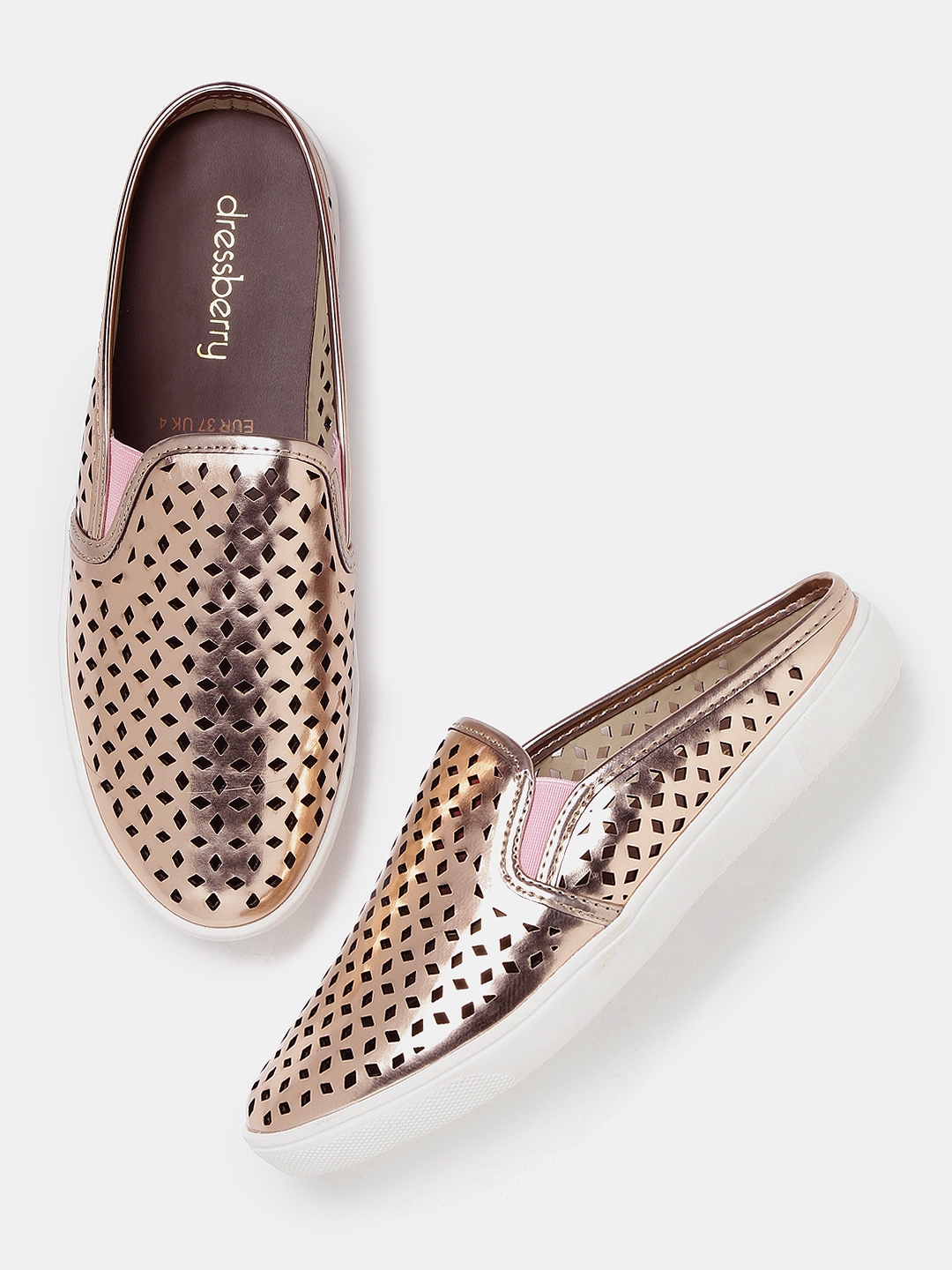 rose gold flats size 11