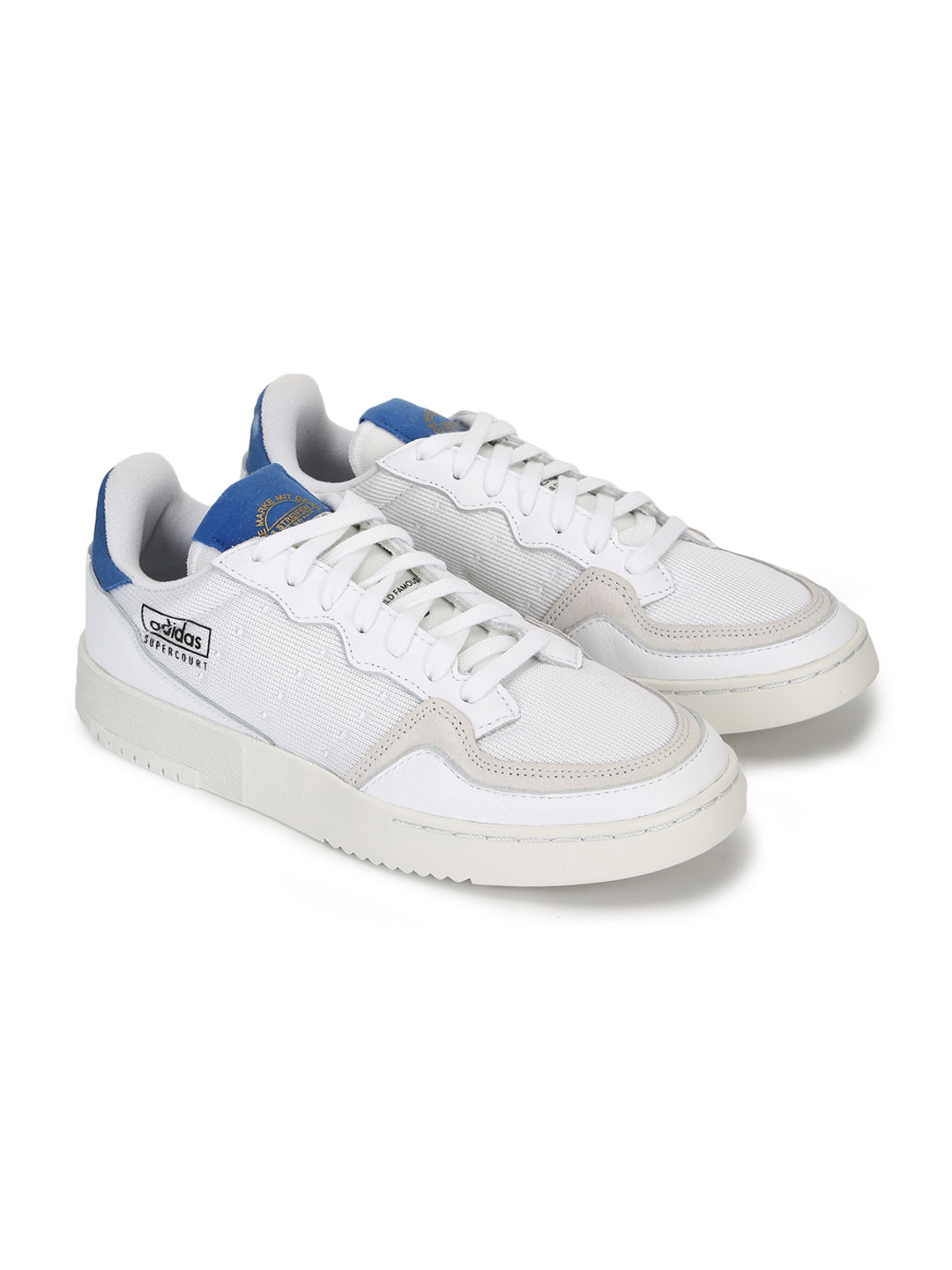 Buy ADIDAS Originals Men White Lace Ups Sneakers - Casual Shoes for Men ...