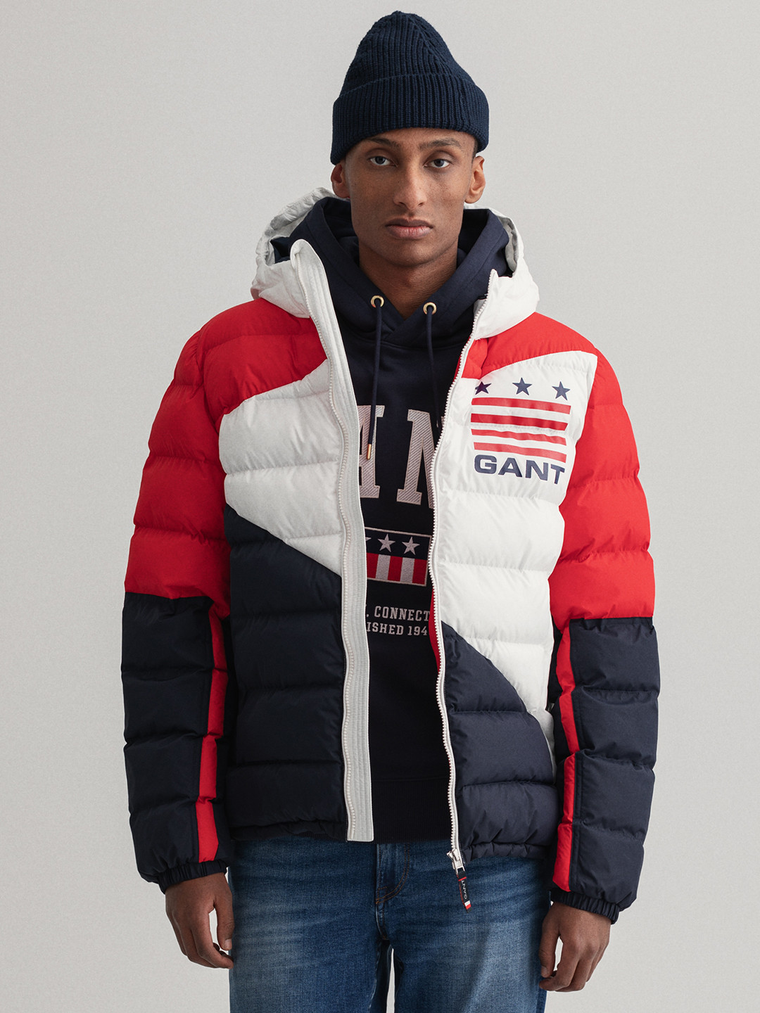 Gant Men Red Cardigan