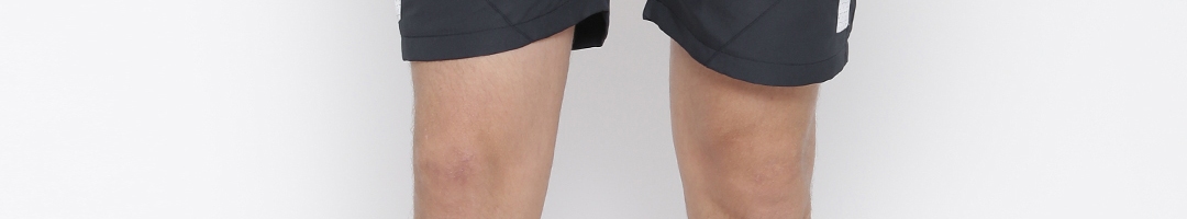 Buy Greenwich United Polo Club Men Charcoal Grey Sports Shorts - Shorts ...
