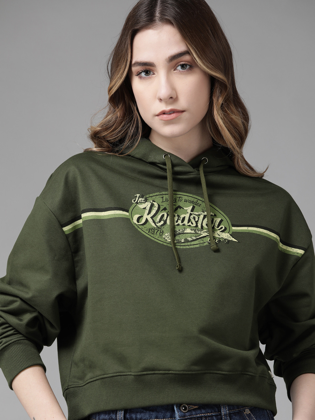 Roadster sweatshirt for women Clearance