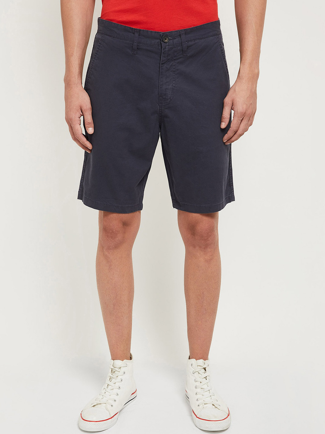 Buy Max Men Grey Mid Rise Regular Shorts Shorts for Men 15089440 Myntra