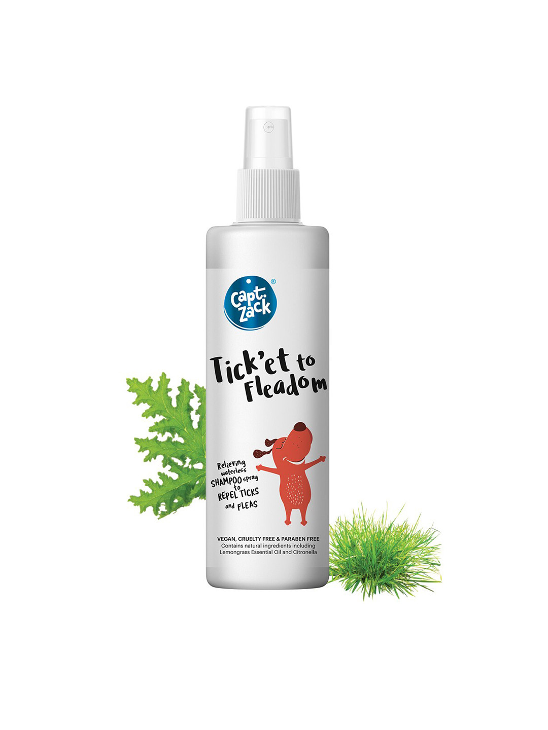 Buy Captain Zack Unisex Transparent Dog Shampoo 250 ML Pet Shampoos